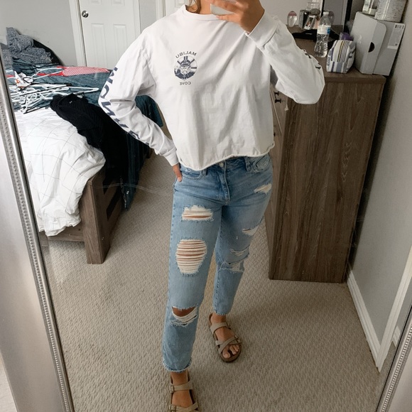 Brandy Melville Tops - JOHN GALT monkey island long sleeve